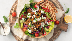 shoarma salade recept