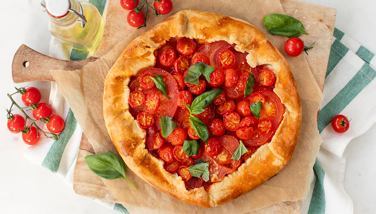 Tomaten galette