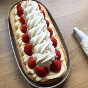 Aardbeienslof stap 6