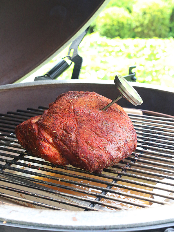 pulled pork op de bbq maken