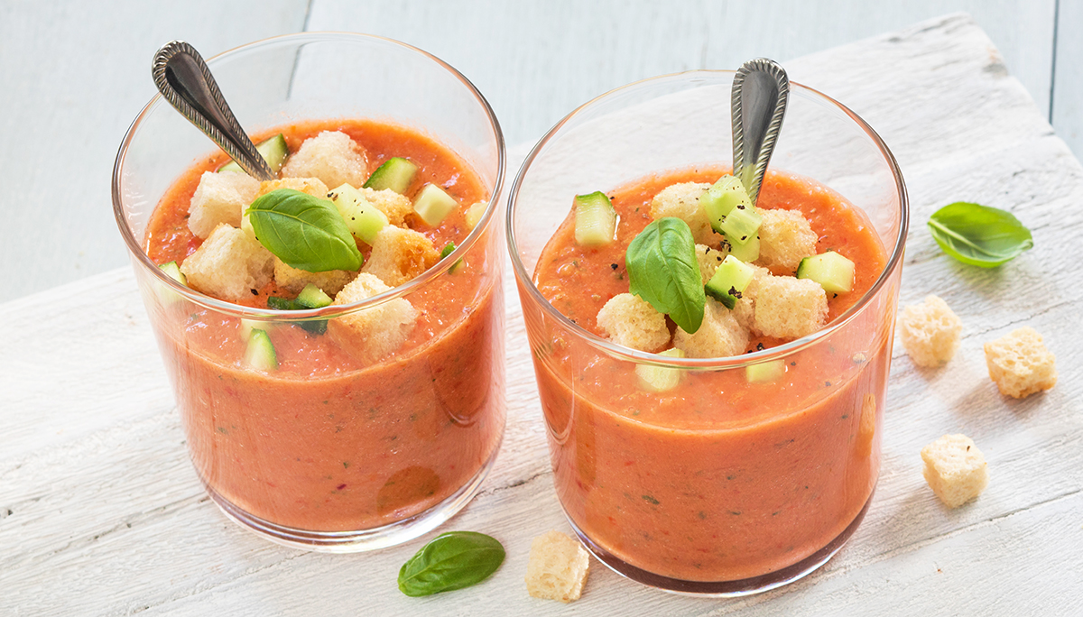Klassieke gazpacho