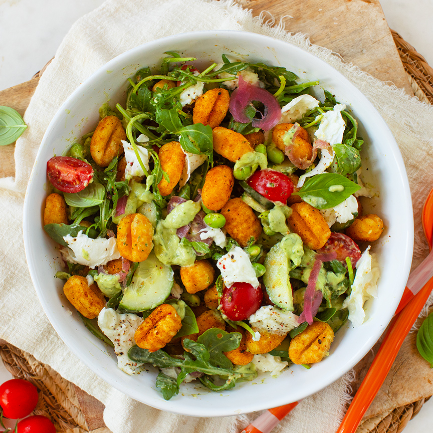 gnocchi salade recept