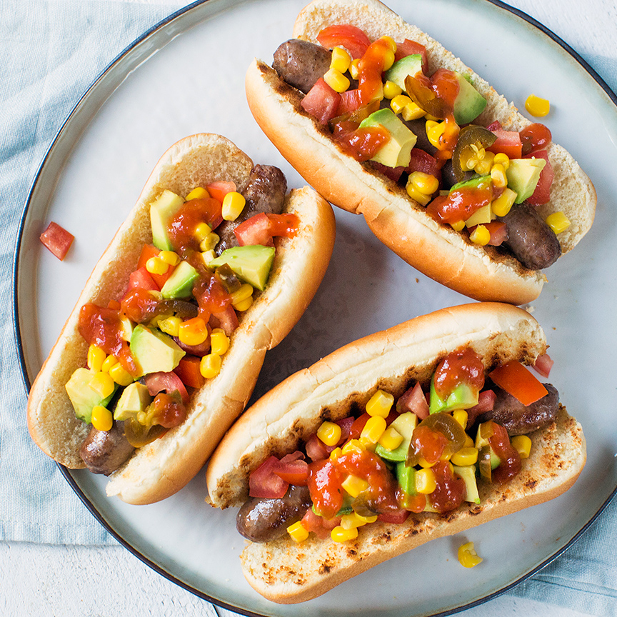 Mexicaanse hotdogs maken