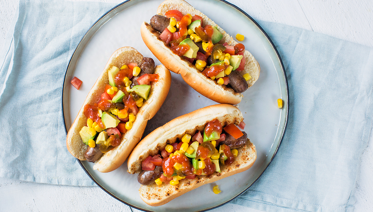 Mexicaanse hotdogs