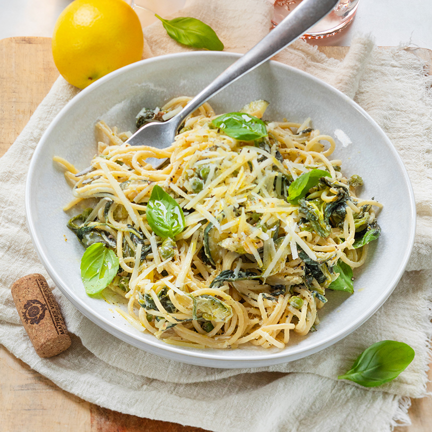 pasta primavera maken