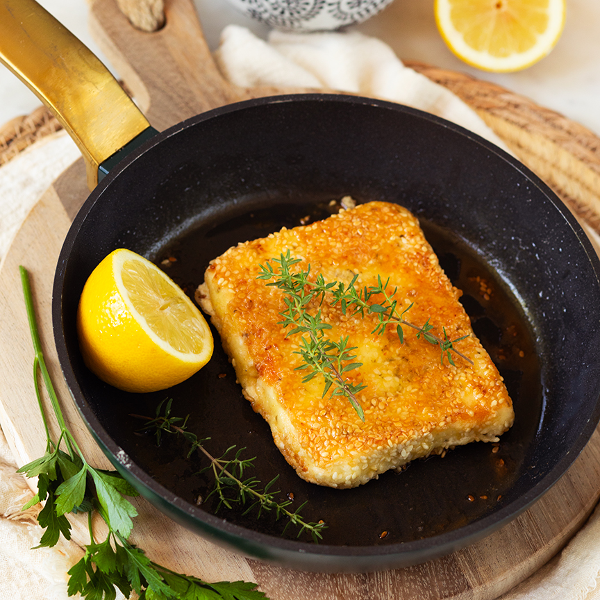 gebakken feta recept