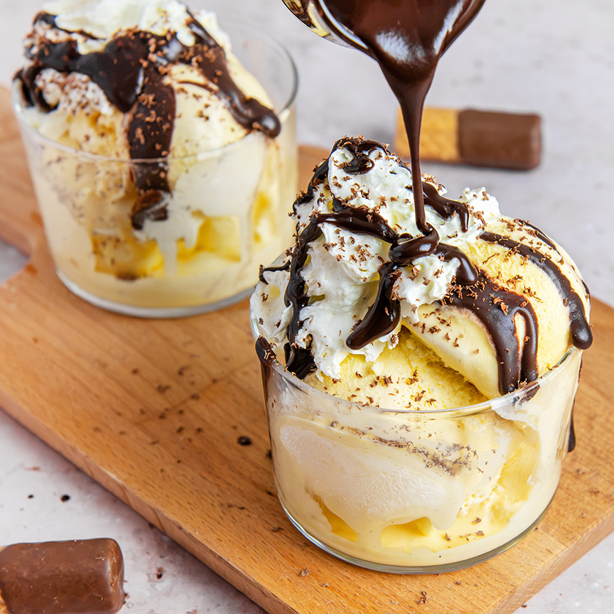 dame blanche dessert