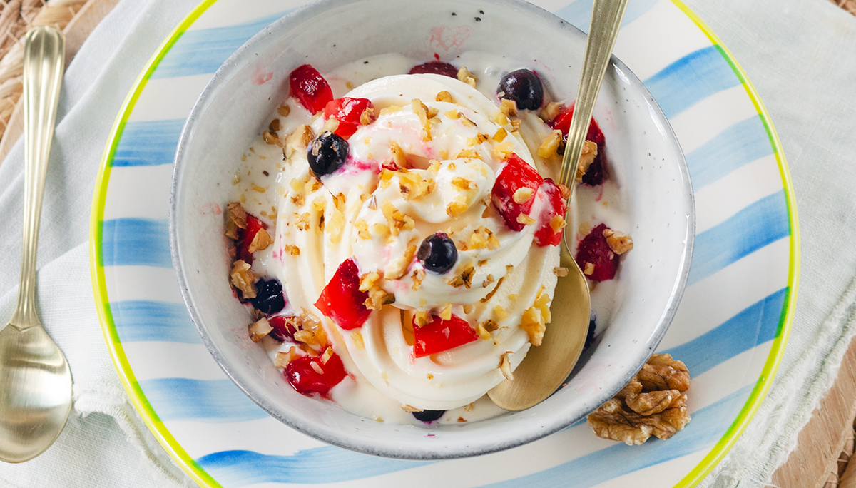 Frozen yoghurt