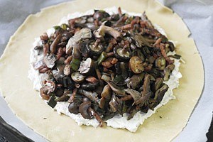 galette with mushrooms11