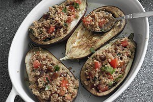 stuffed eggplant with quinoa07