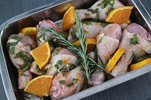 chicken with orange from the oven 01