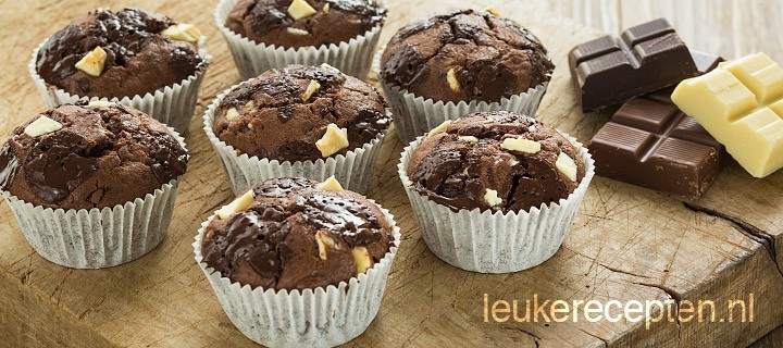 Triple chocolade muffins