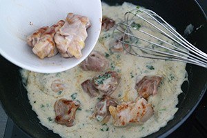creamy chicken with rice 01