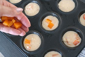 hartige oranje mini muffins 01