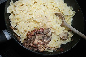 pasta met gegrilde kip 01