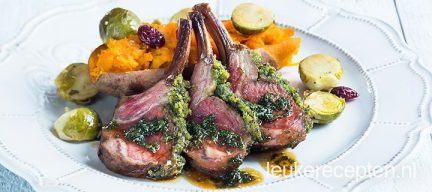 Rack of lamb with herb crust