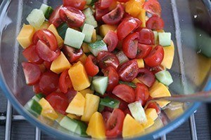 fresh couscous salad with mango 01