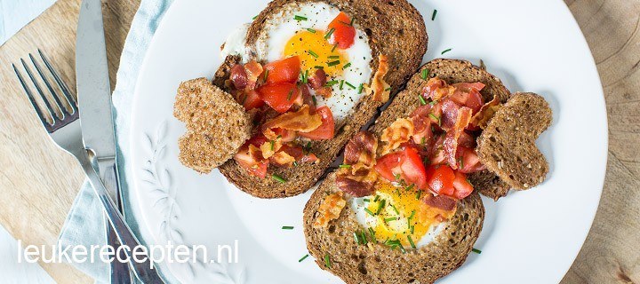 Vaderdag ontbijt: brood met ei