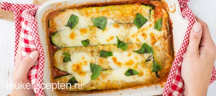 Video: courgette lasagne