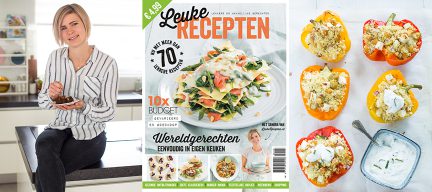 LeukeRecepten magazine 2018 update + voorverkoop voor €3,99