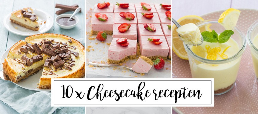 10 x cheesecake recepten