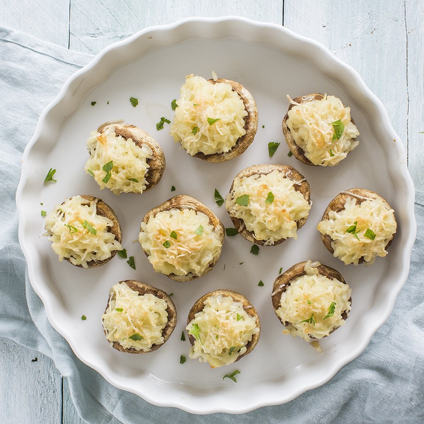 stuffed-mushrooms-with-risotto