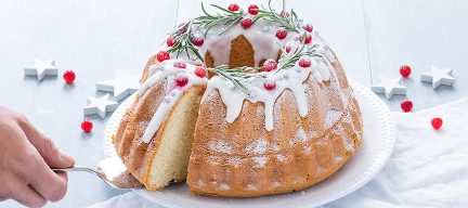 Kerst tulband cake