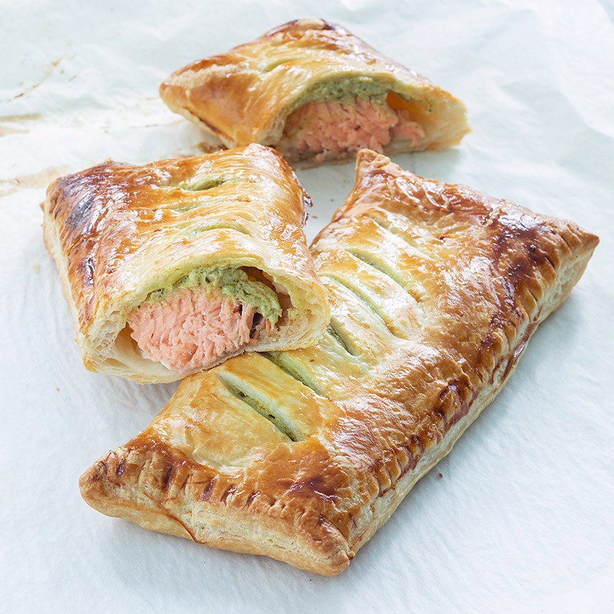 salmon-in-puff pastry