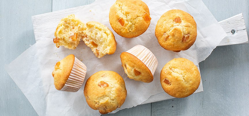 Abrikozen muffins