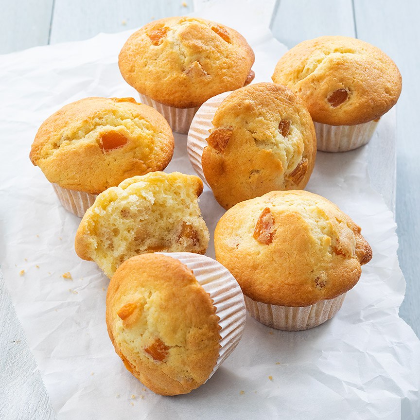 muffins abrikoos