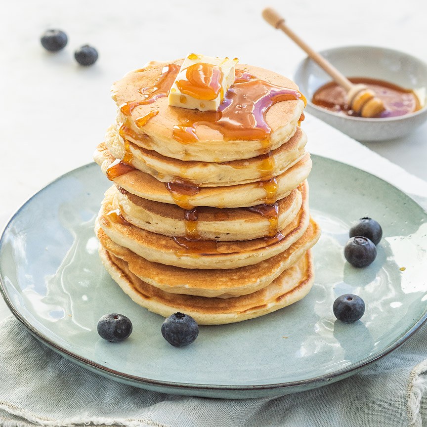 Outlook fonds Huisje American pancakes - Fluffy pannenkoekjes - Leuke Recepten