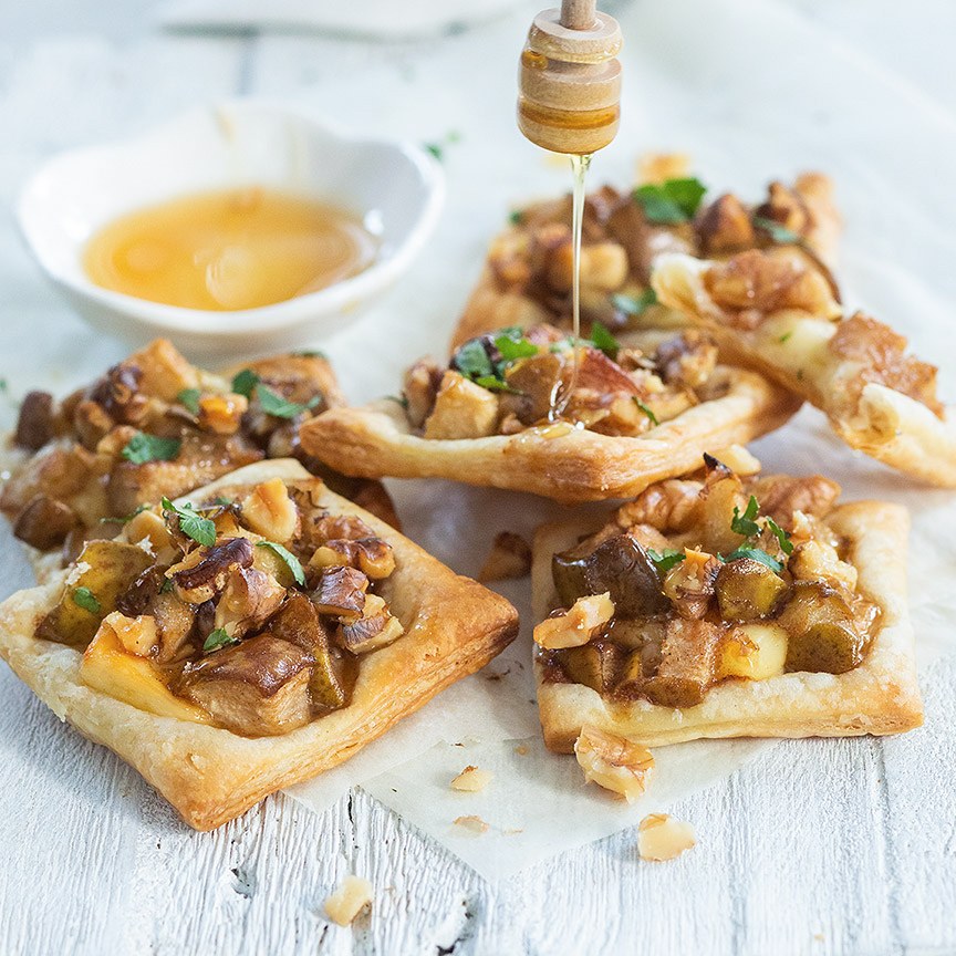 puff pastry brie snacks