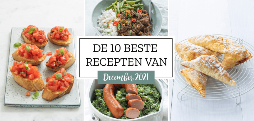 De 10 beste recepten van december