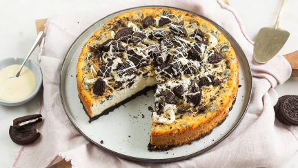 Oreo cheesecake